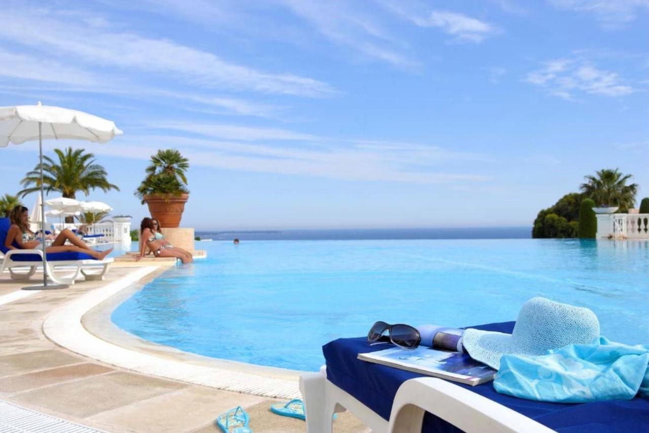 Exceptionnel Sur Cannes Vue Mer Piscine المظهر الخارجي الصورة