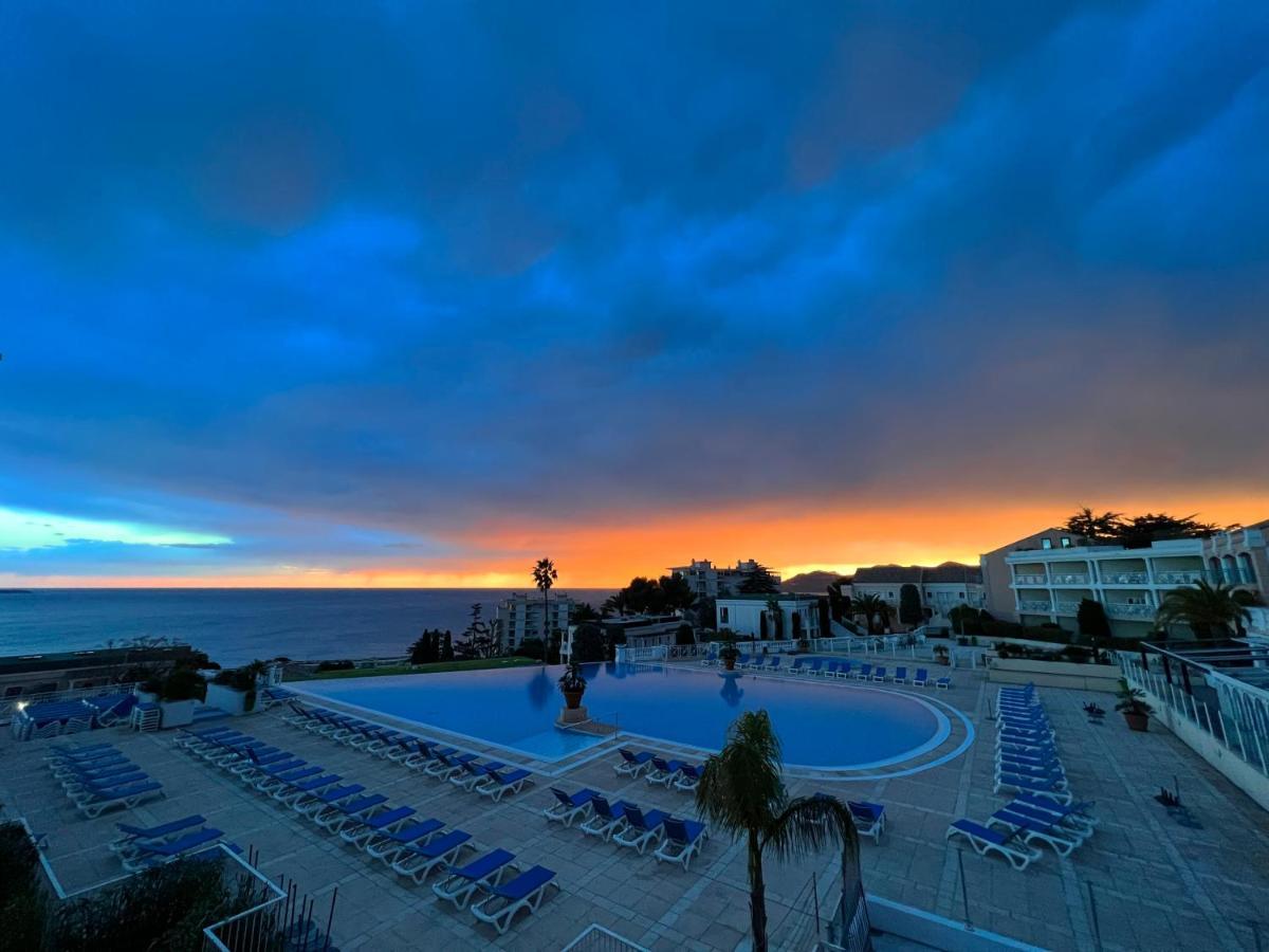 Exceptionnel Sur Cannes Vue Mer Piscine المظهر الخارجي الصورة