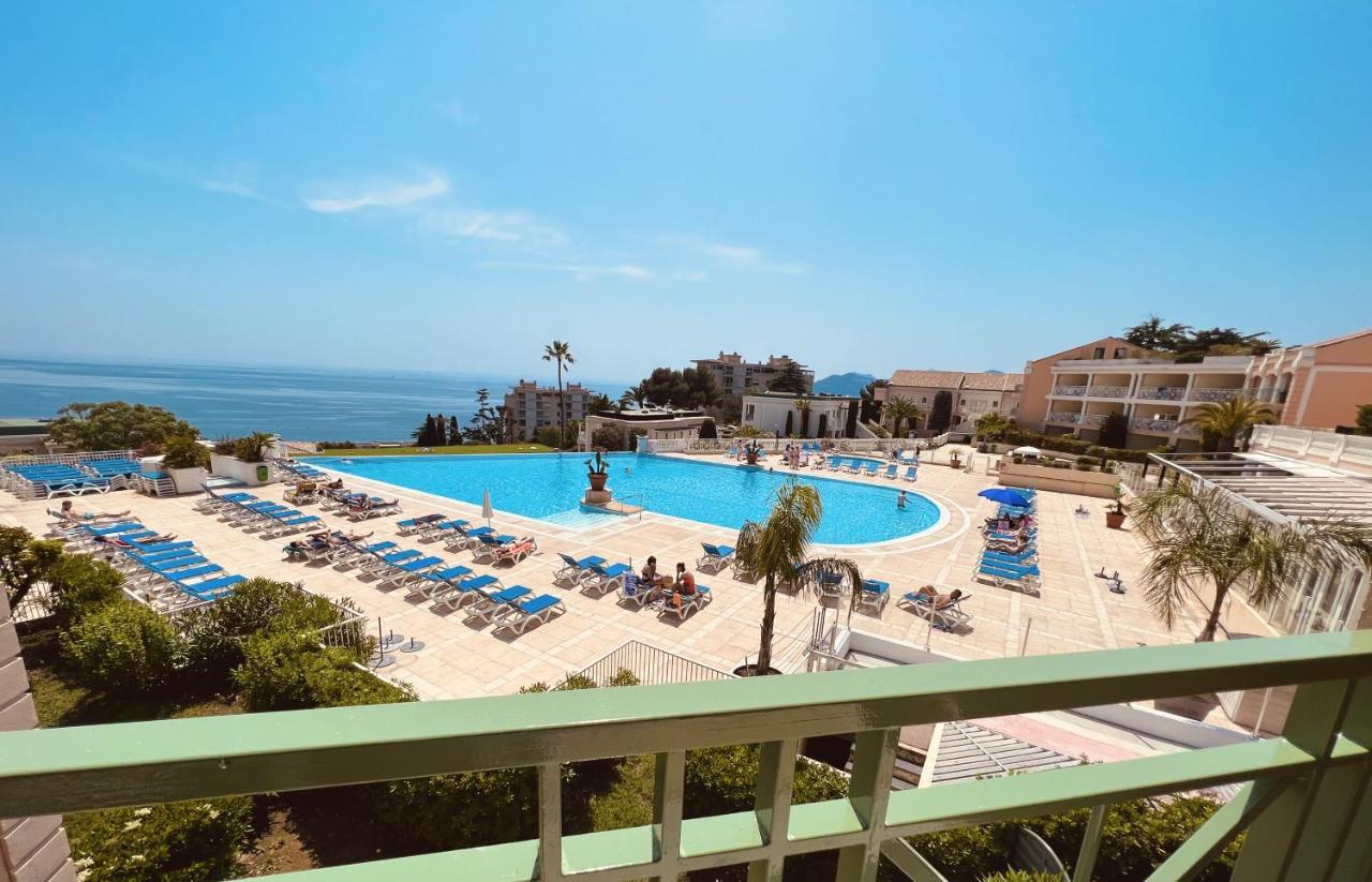 Exceptionnel Sur Cannes Vue Mer Piscine المظهر الخارجي الصورة